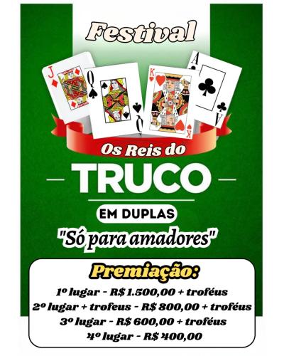 Vem aí, Festival os Reis do Truco em Duplas em Laranjeiras do Sul 